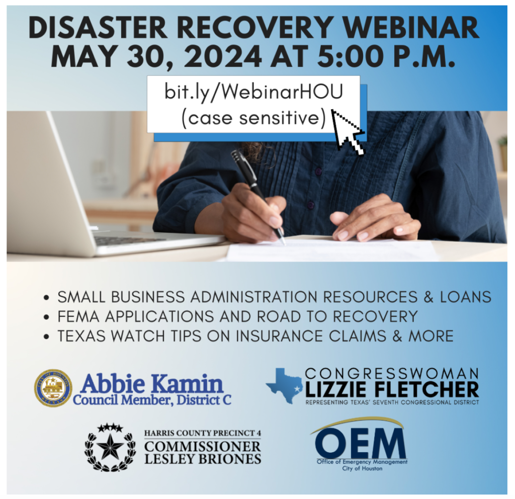 Disaster Recovery Webinar – 5/30/24